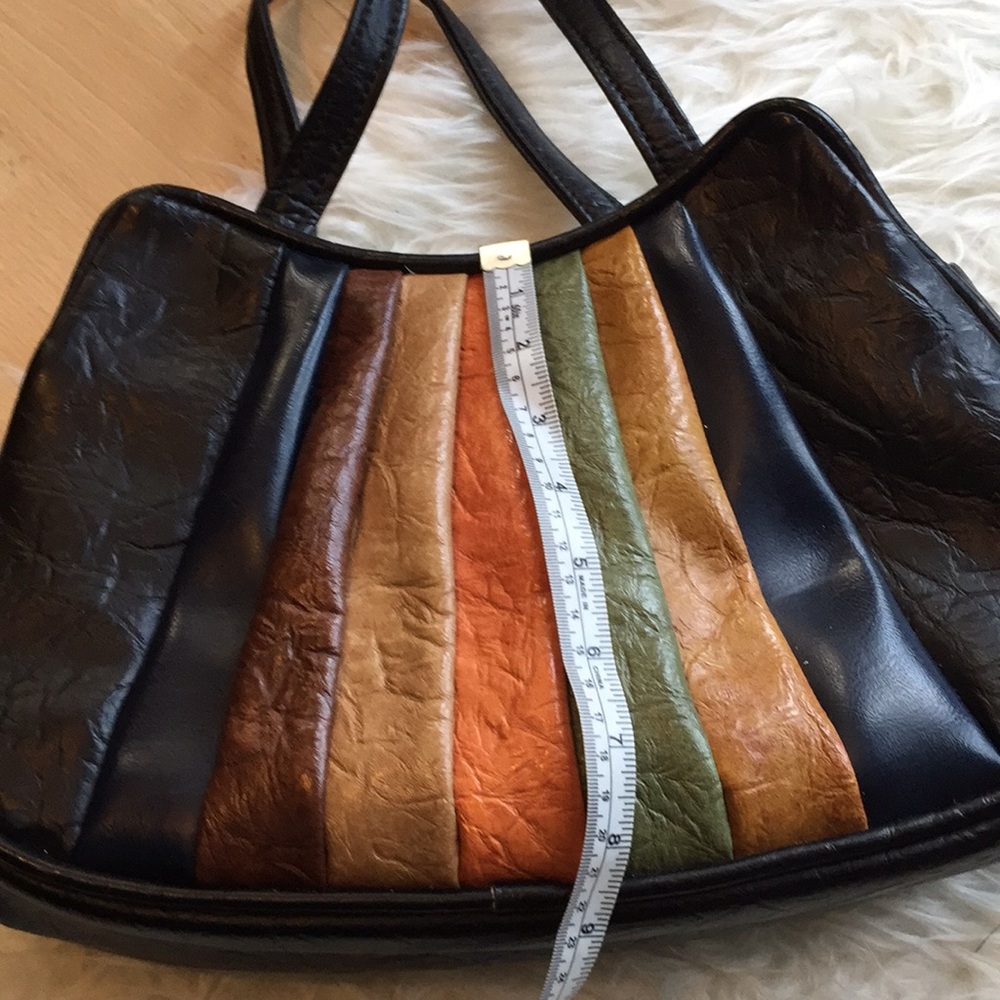 🌺RETRO leather bag 🌺 - Picture 3 of 5